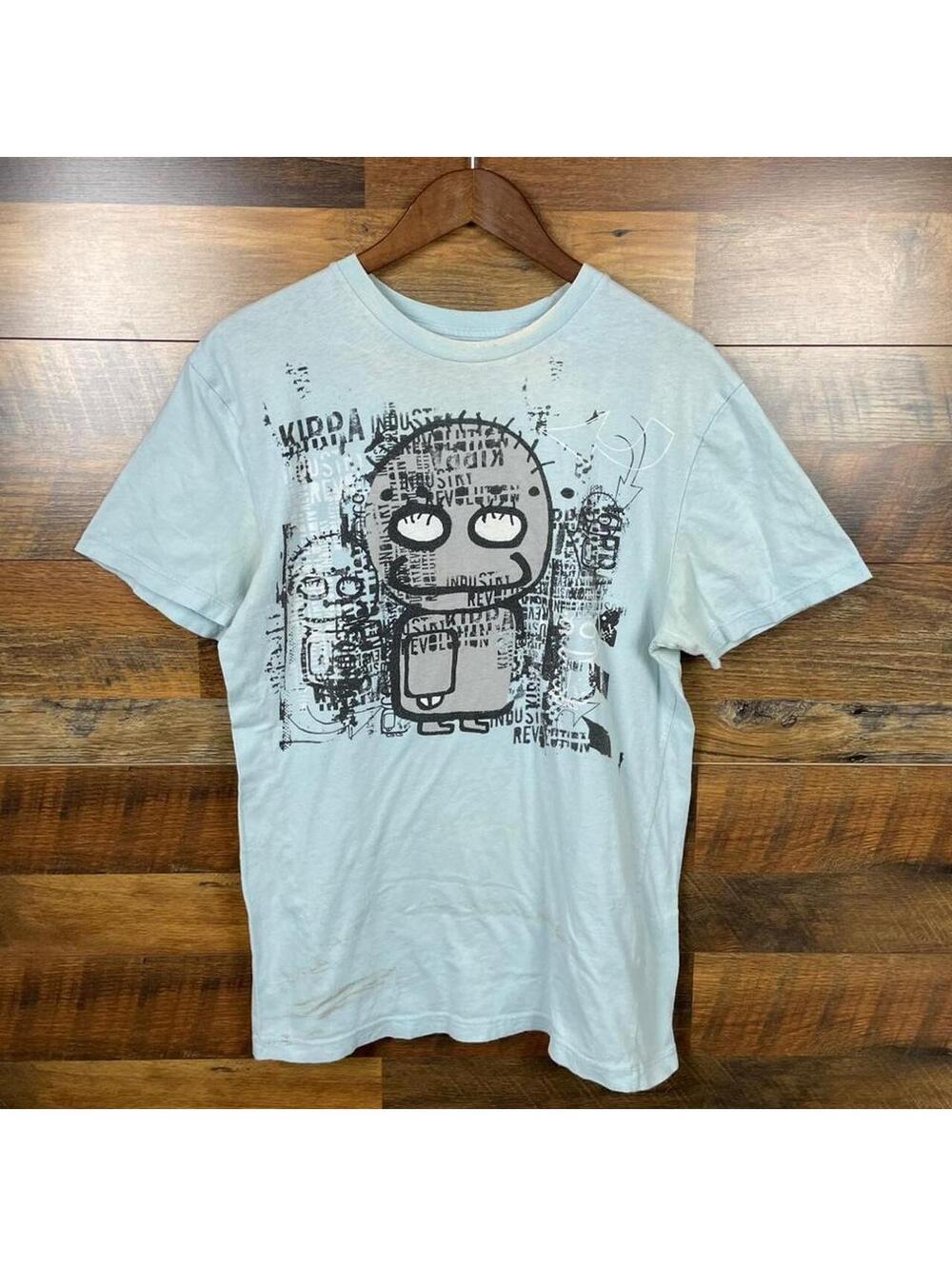 Vintage Y2K Kirra Surfwear Short Sleeve T-Shirt Graphic Tee Size XL